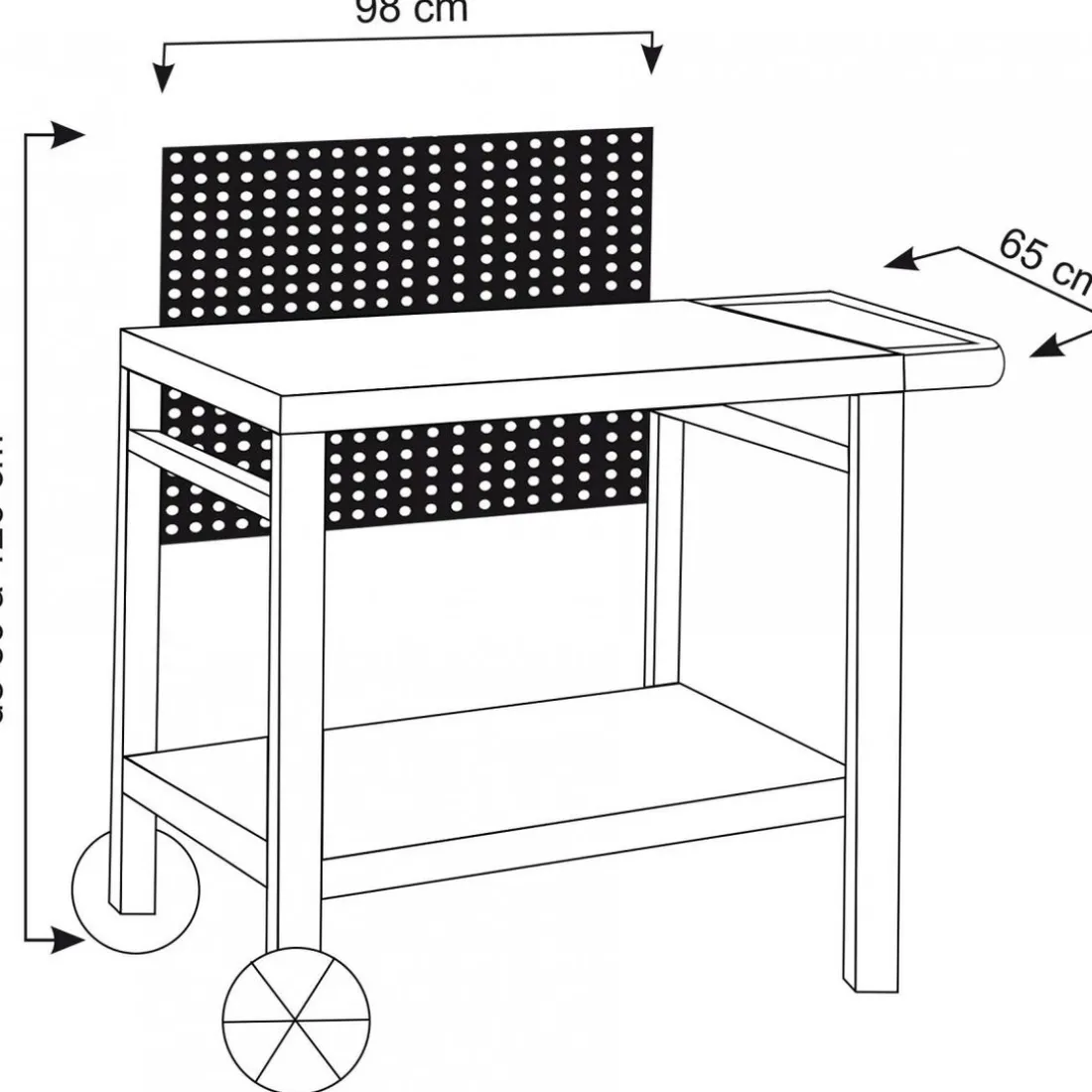 Desserte de jardin REVA 110 PREMIUM