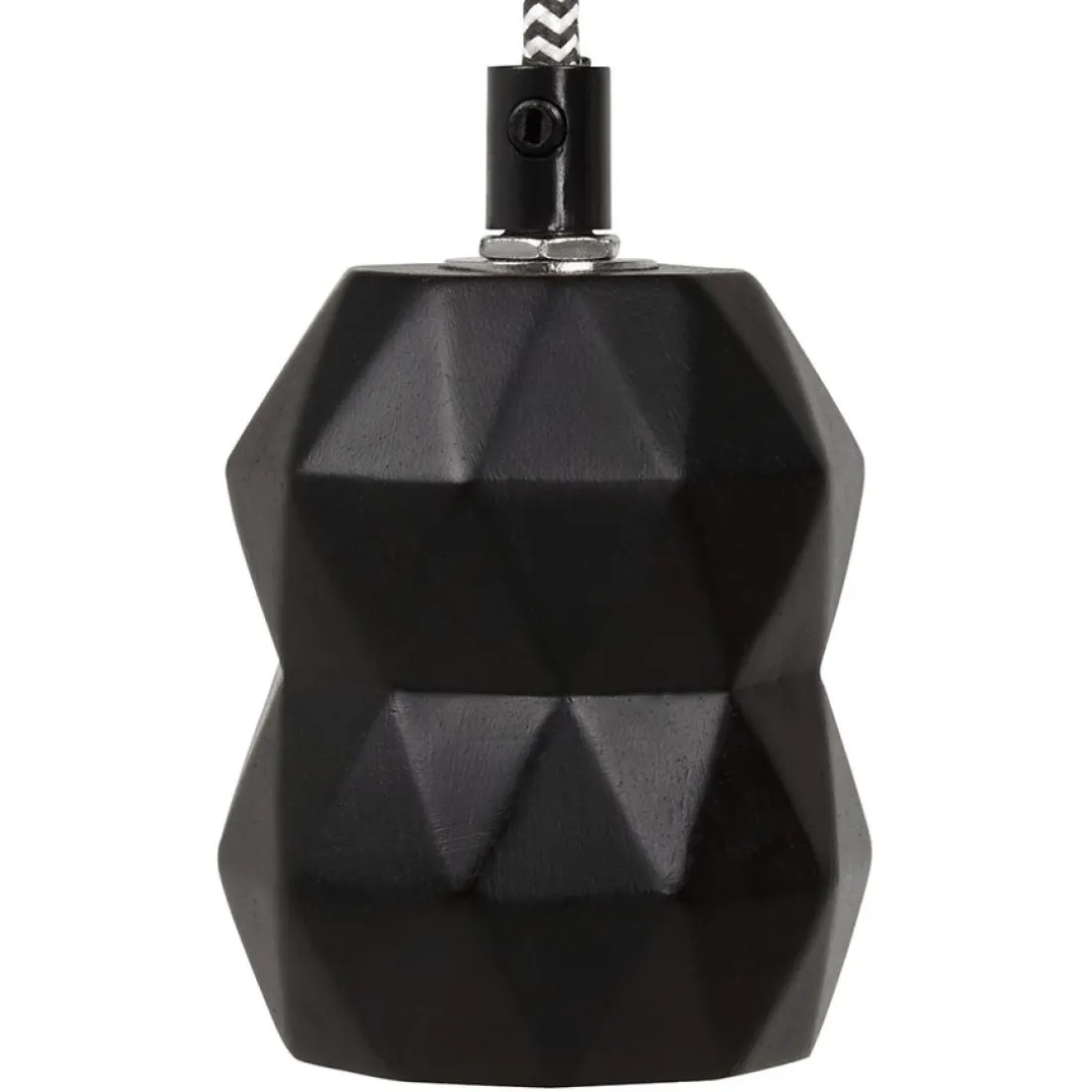 Douille design 'SOKET' noire
