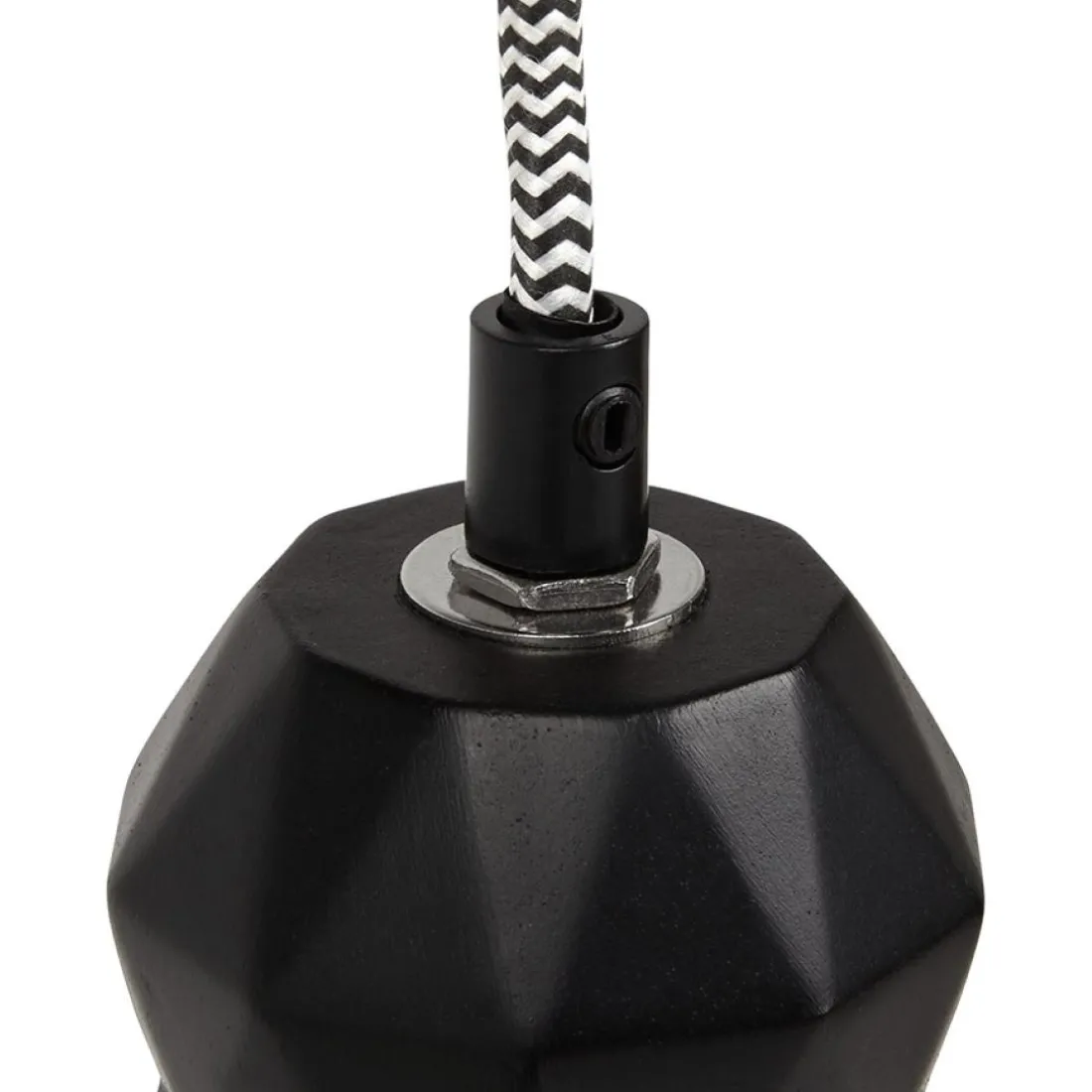 Douille design 'SOKET' noire