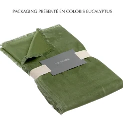 Édredon uni Fara Bois de rose 85 x 200