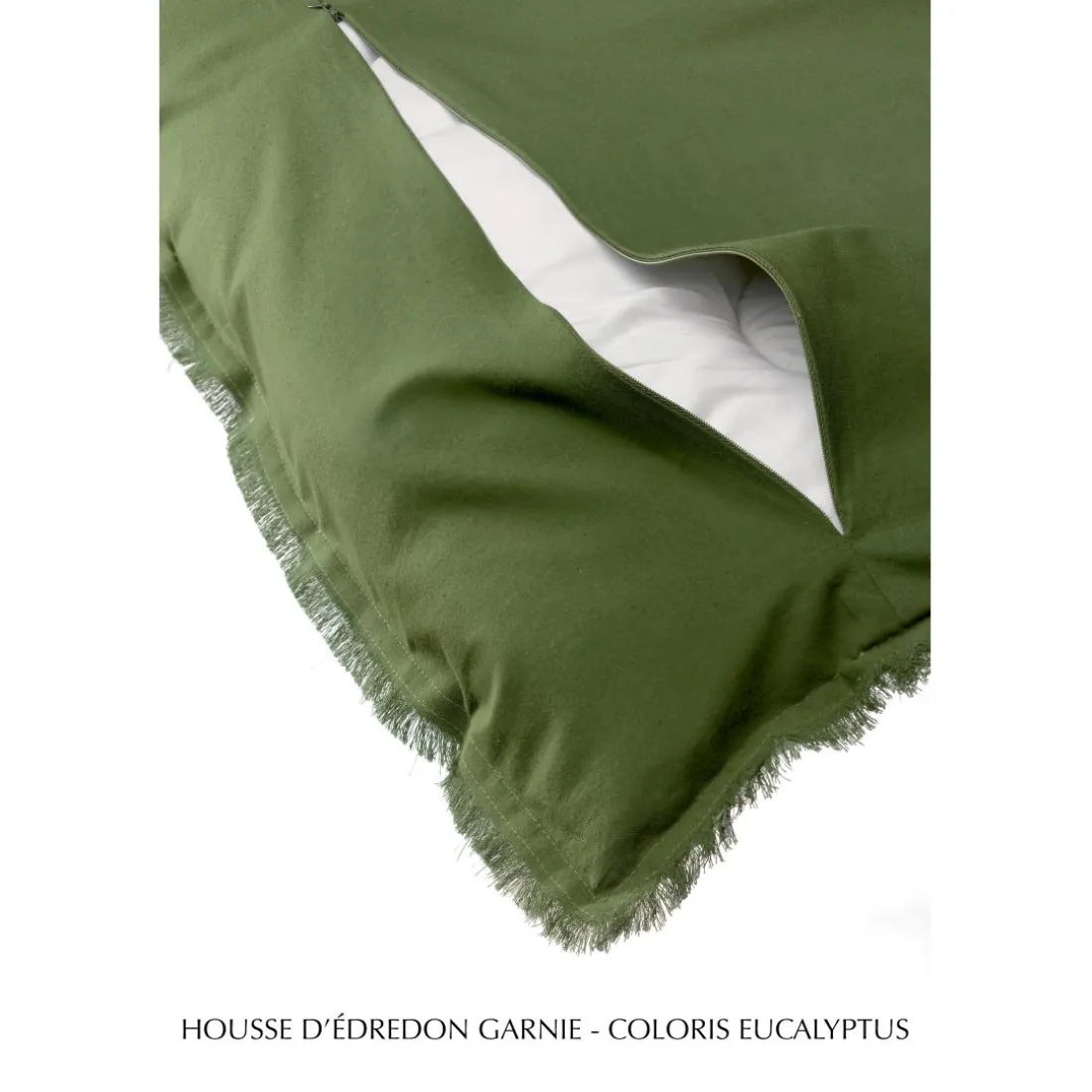 Édredon uni Fara Bois de rose 85 x 200