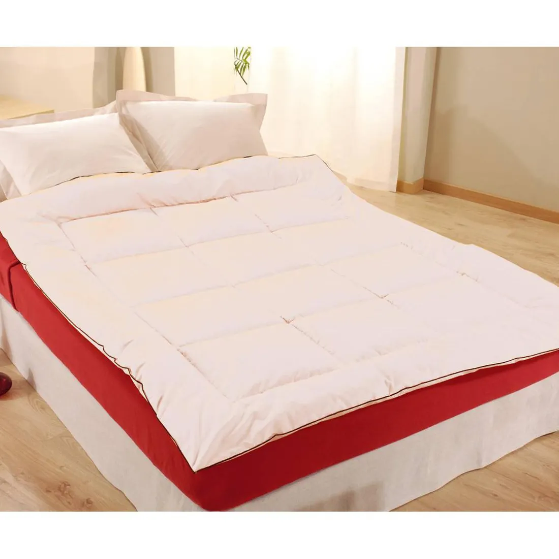 Edredon En Duvet D'Oie Chaud - Naturel