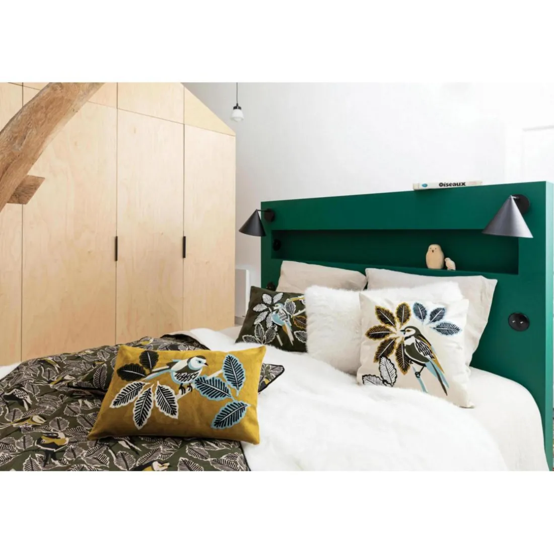 Edredon recyclé Nolan Neige 85 x 200