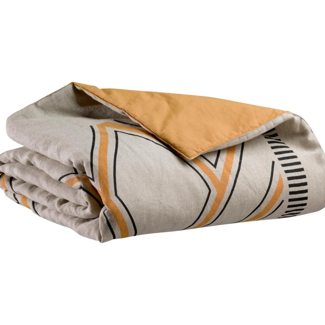 Edredon Zeff Johan Ocre