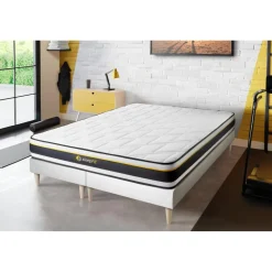 Ensemble double sommier matelas SOFT