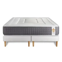 Ensemble Le Vingt-Six double sommiers Blanc