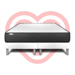 Ensemble Matelas en mousse polyuréthane à mémoire de forme VITALPOWER