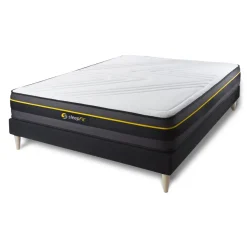Ensemble sommier avec matelas ACTIVE a memoire de forme