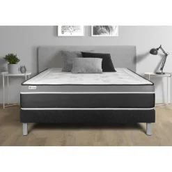 Ensemble VITAL CARE sommier Kit noir