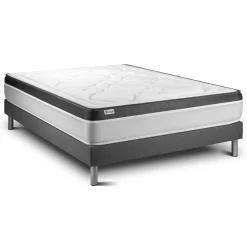 Ensemble VITAL ERGO sommier Kit gris