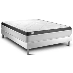 Ensemble VITAL ERGO sommier Kit blanc