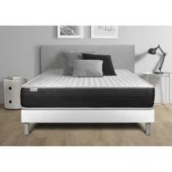 Ensemble VITALSPRING sommier Kit blanc