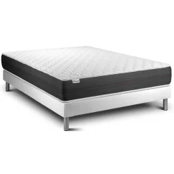 Ensemble VITALSPRING sommier Kit blanc