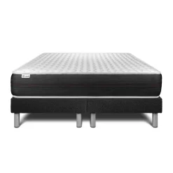Ensembles matelas sommiers noir VITALSPRING