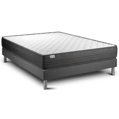Ensembles matelas sommiers VITALPOWER gris