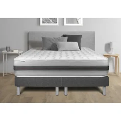 Ensembles matelas sommiers gris VITALSPRING RECOVER