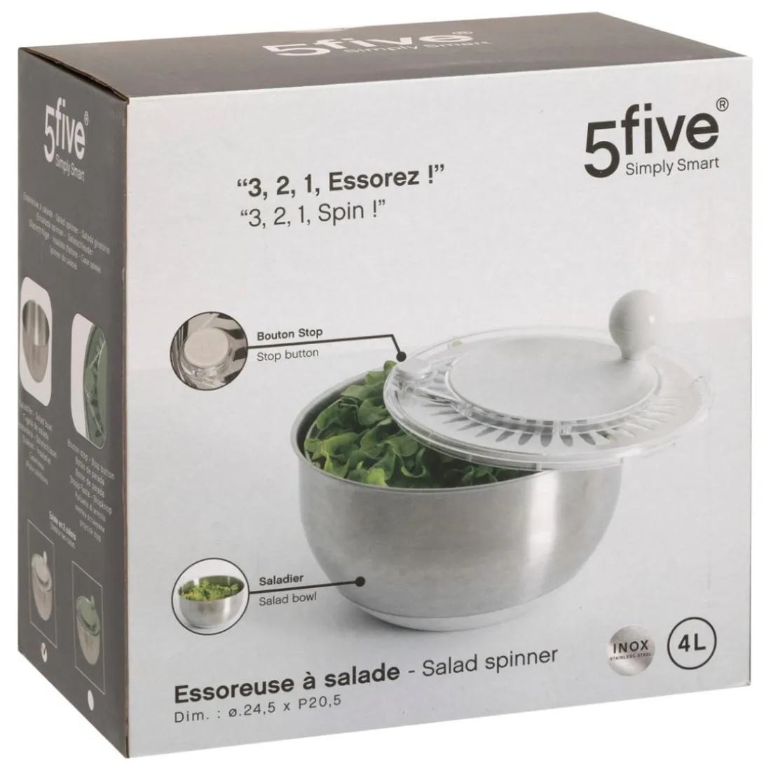 Essoreuse mécanique Blanc