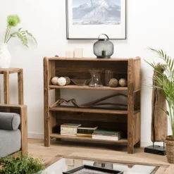 Etagère ANDRIAN 3 Niveaux Bois Pin Recyclé