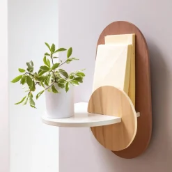 Etagère murale MODILO en bois multicolore
