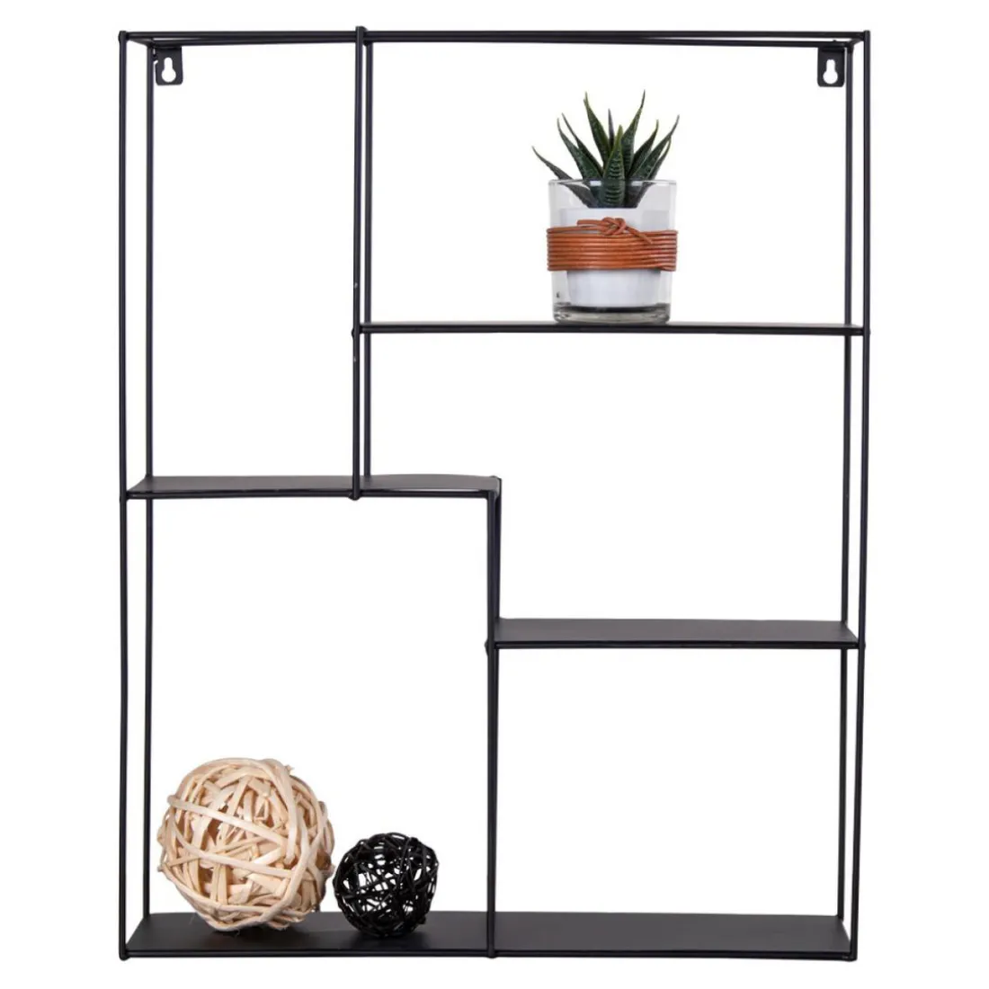 Etagère Murale Métal Noir MONS