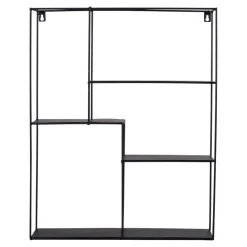 Etagère Murale Métal Noir MONS