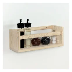 Etagère murale petit modèle en pin massif
