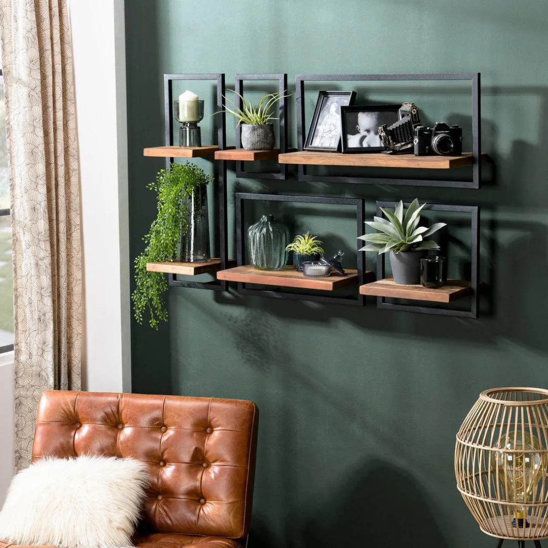 Etagère murale SIXTINE métal