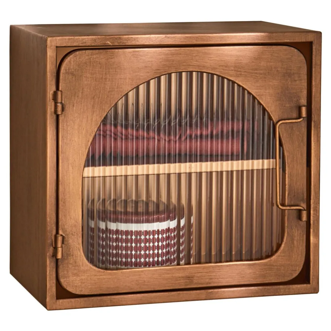 Etagère murale Ziris metal mordore