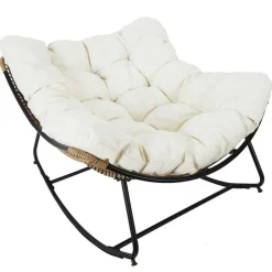 Fauteuil A Bascule Coussin