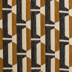 Fauteuil Chiara beige et noir