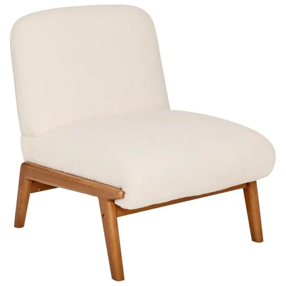 Fauteuil de table Liora blanc
