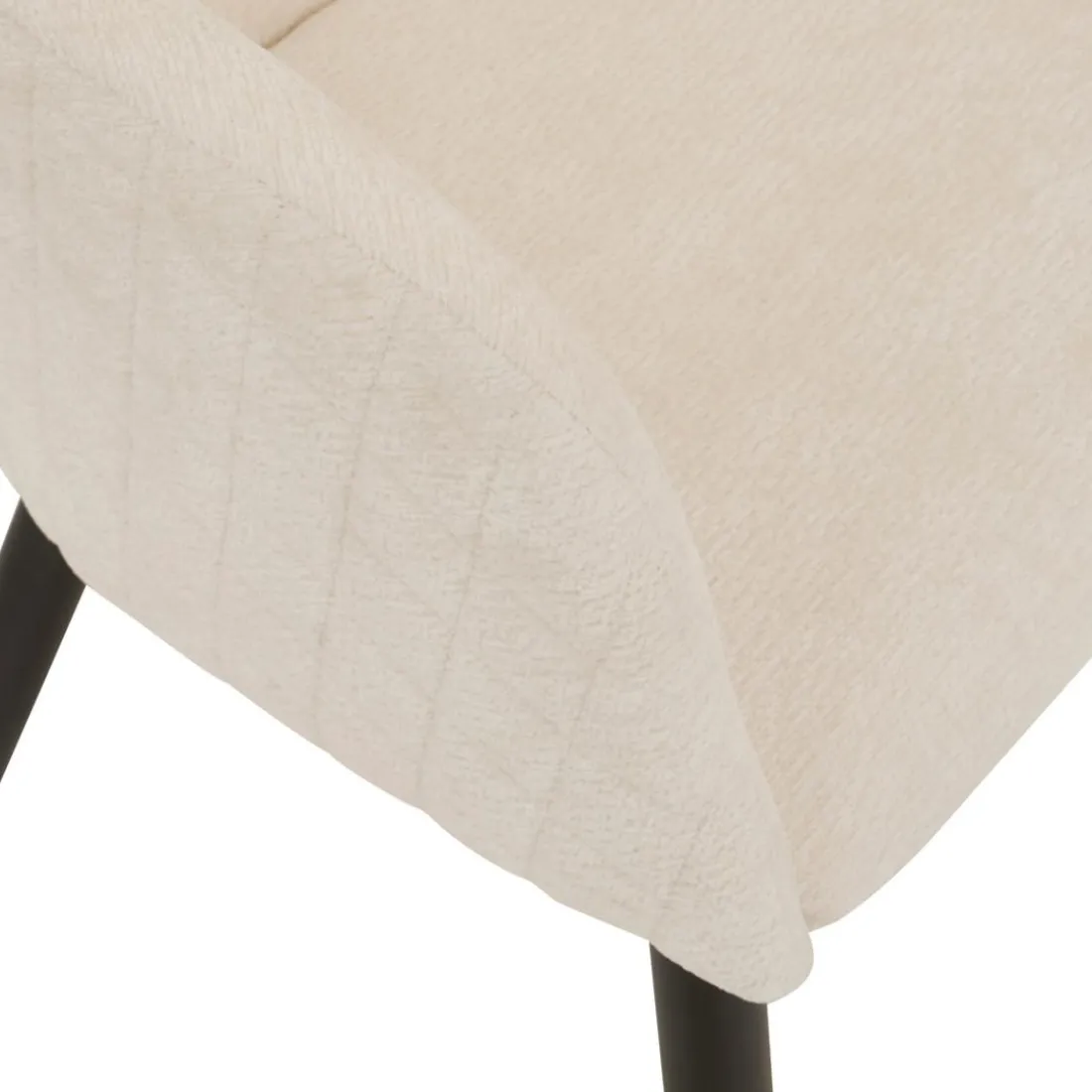 Fauteuil de table Marlo ivoire