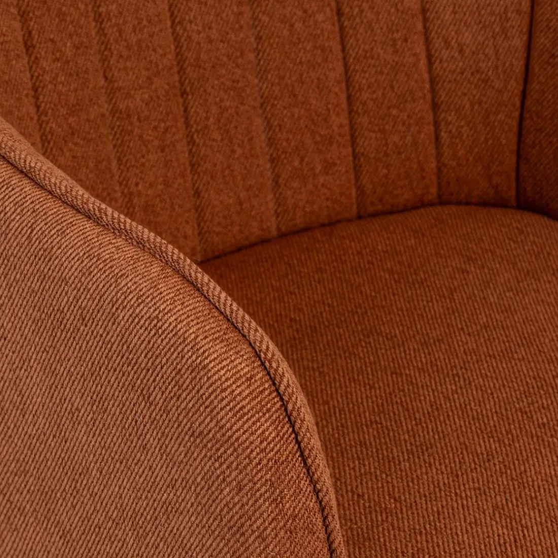 Fauteuil de table Visoca ambre