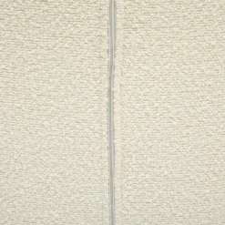 Fauteuil en bouclette blanc