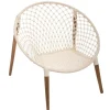 Fauteuil Fil Naturel beige