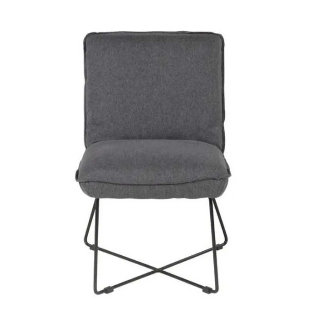 Fauteuil gris foncé