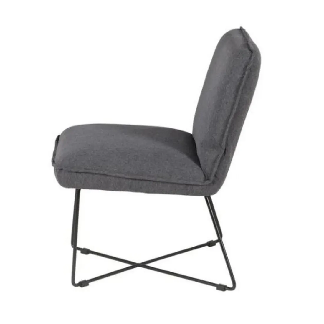Fauteuil gris foncé