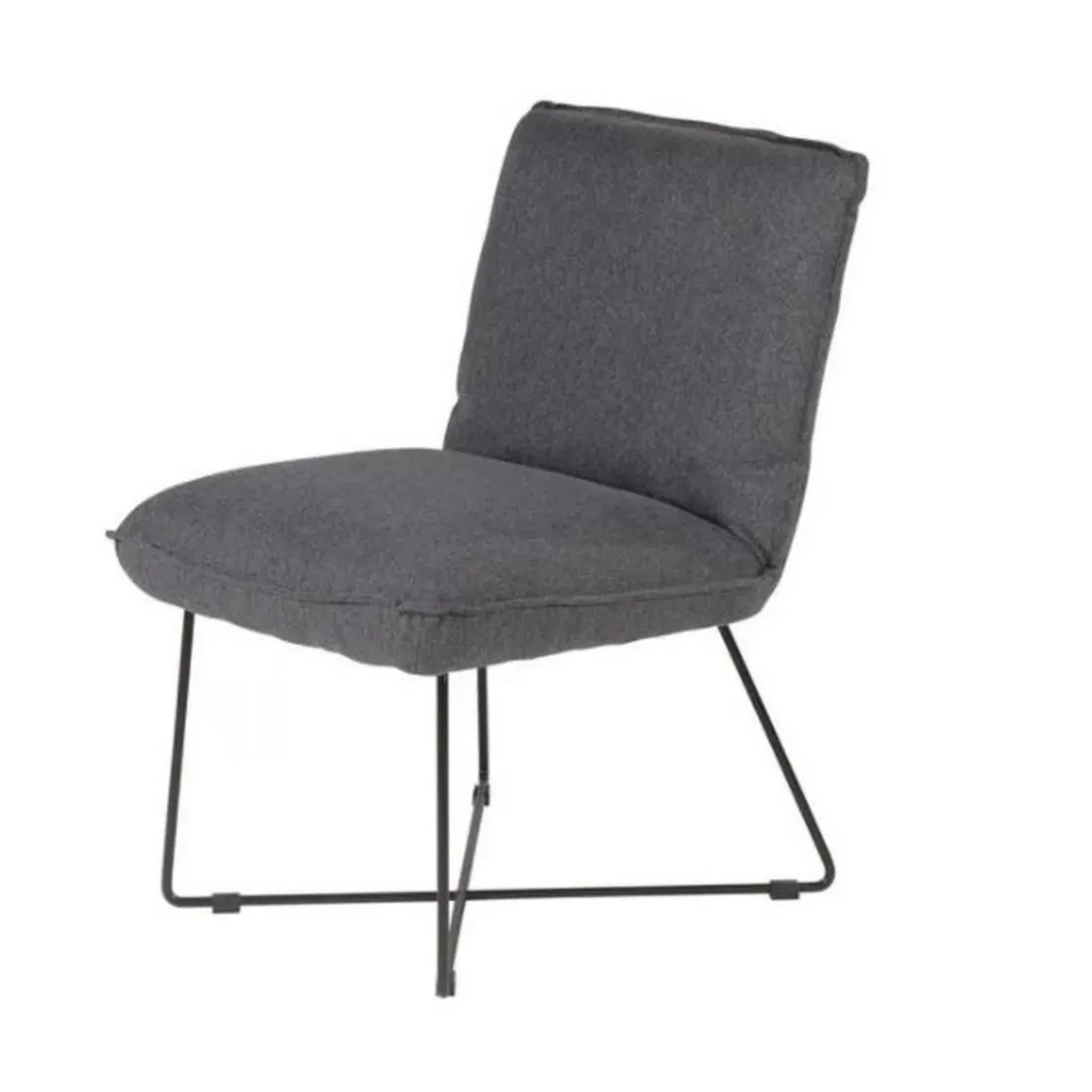 Fauteuil gris foncé
