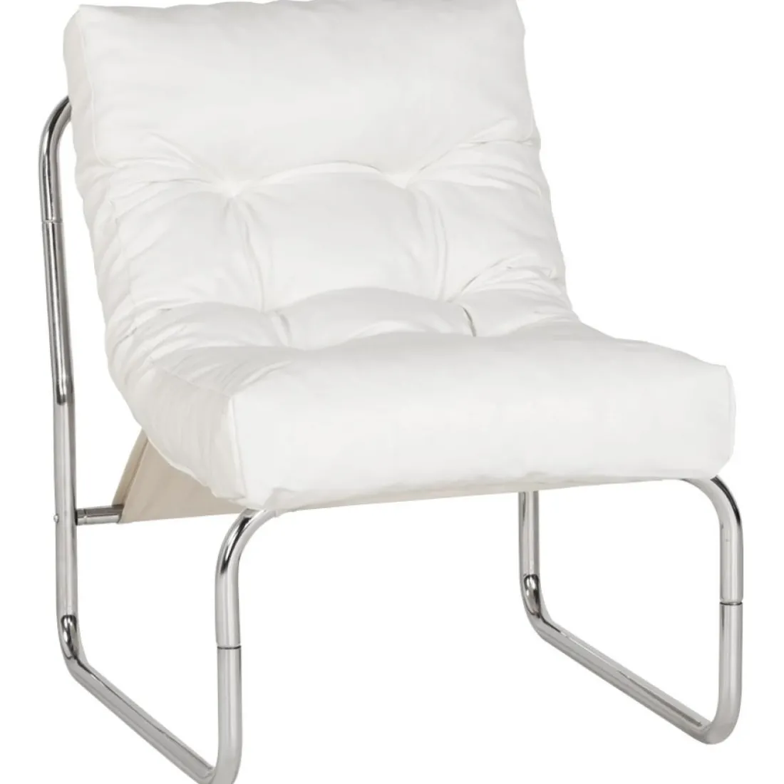 Fauteuil lounge LOFT blanc
