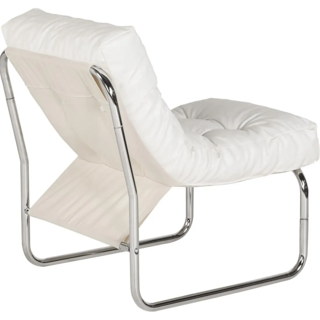 Fauteuil lounge LOFT blanc