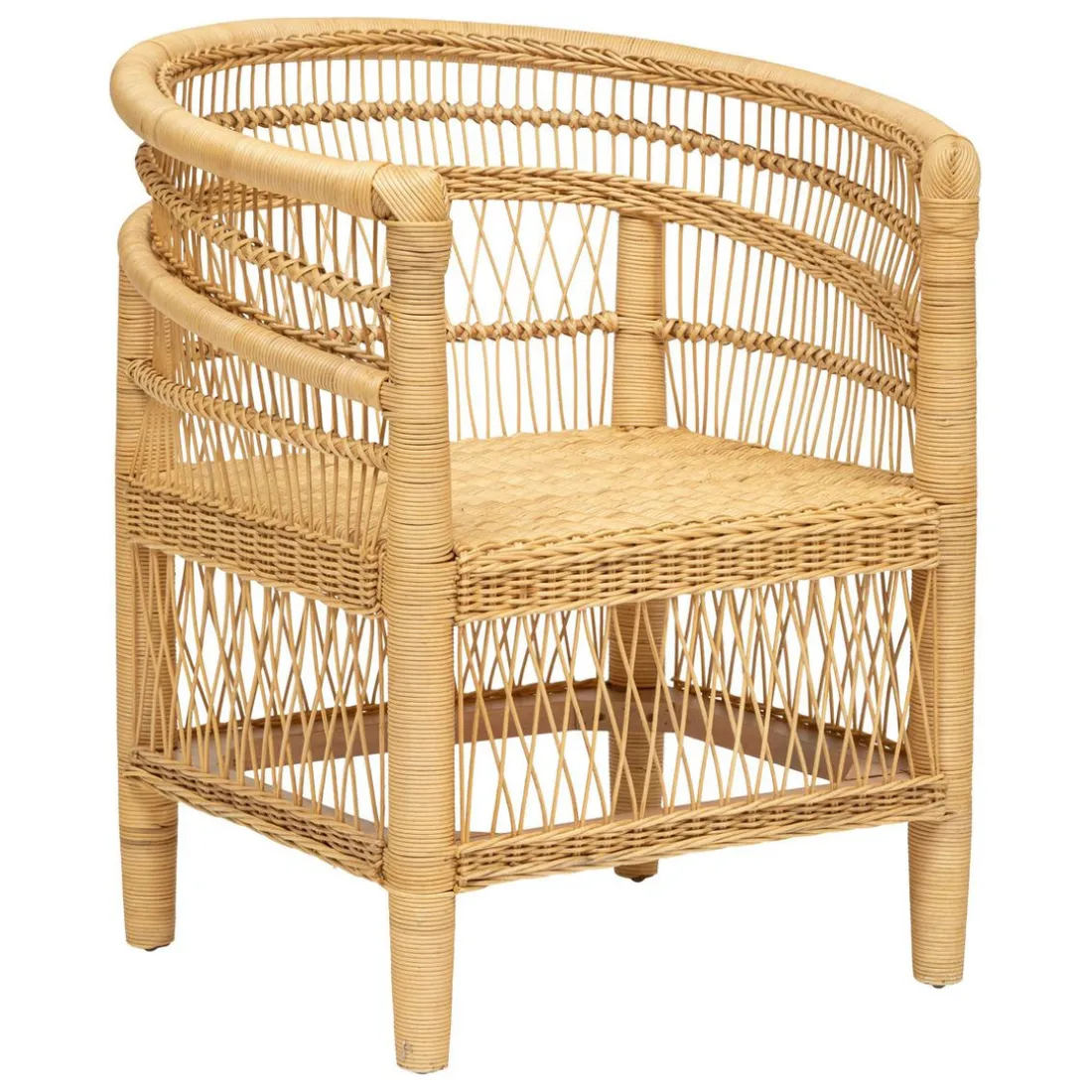 Fauteuil malawi naturel MALEVIO