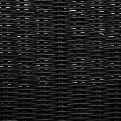 Fauteuil malawi noir MALEVIO