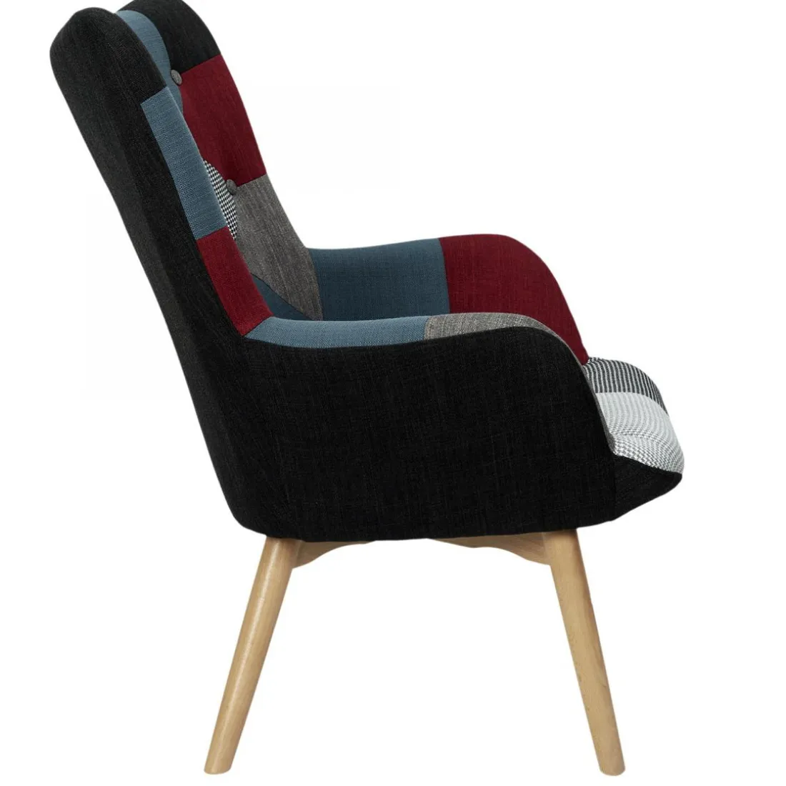 Fauteuil Milano Patchwork