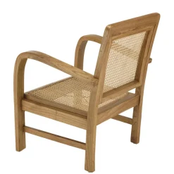 Fauteuil mindi et cannage DAK