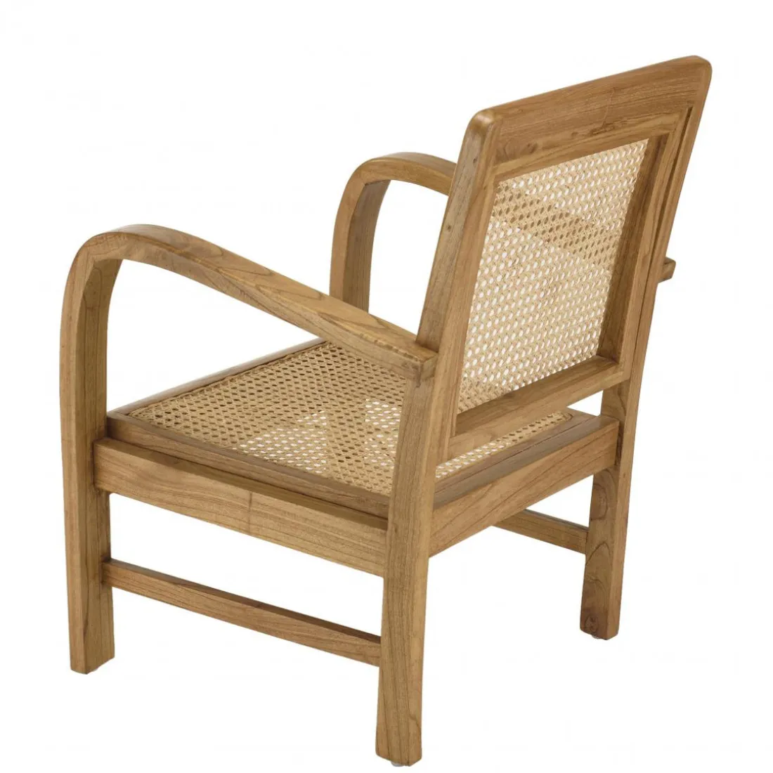 Fauteuil mindi et cannage DAK