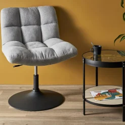 Fauteuil Pivotant ANTON Gris