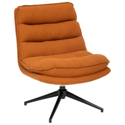Fauteuil pivotant Harper Ambre
