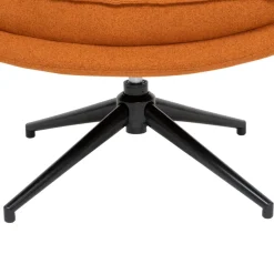 Fauteuil pivotant Harper Ambre