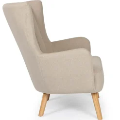 Fauteuil Scandinave Beige ARPI