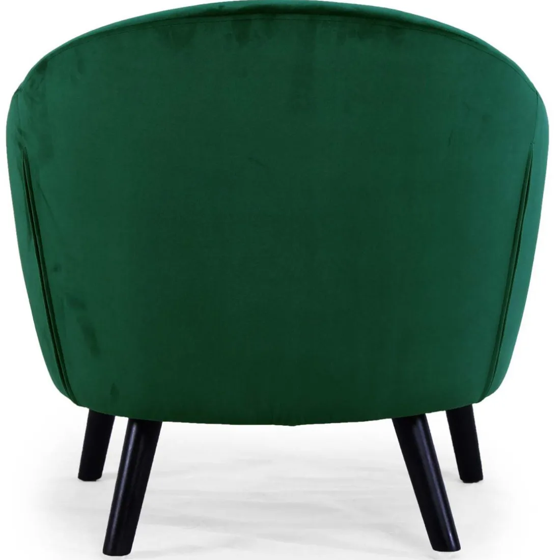 Fauteuil Scandinave Velours Vert OLAF